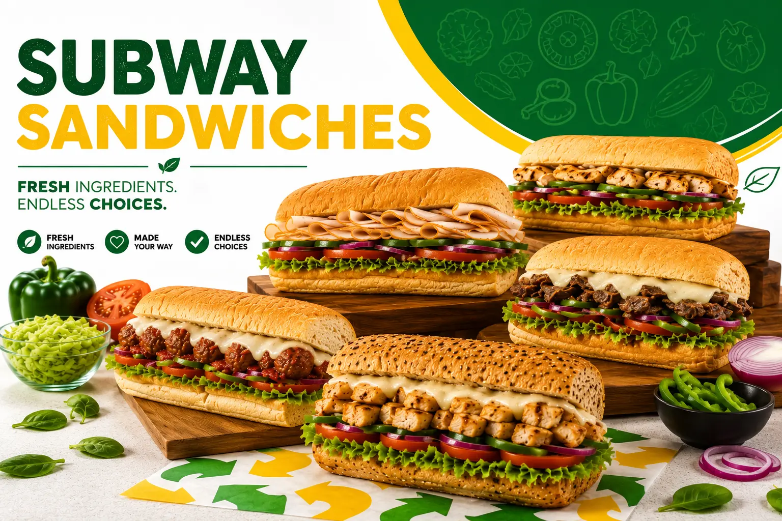 Subway Sandwiches