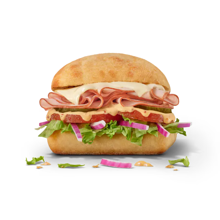 Honey Mustard Ham Snackwich
