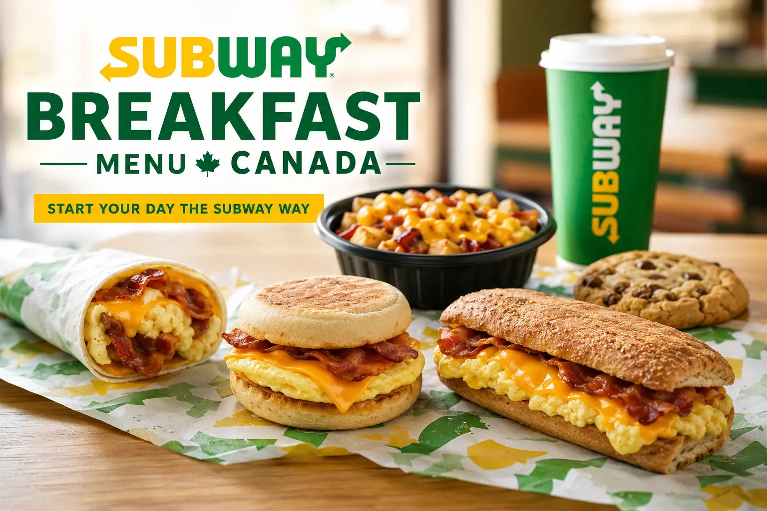 subway breakfast