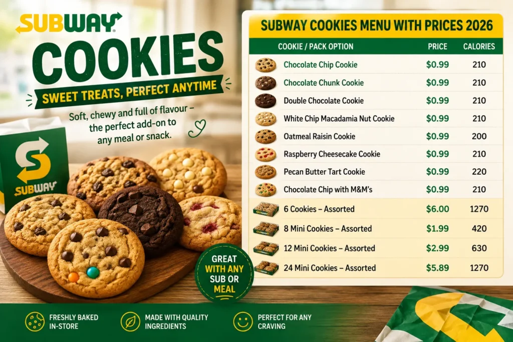 Subway Cookies: Sweet Treats Anytime