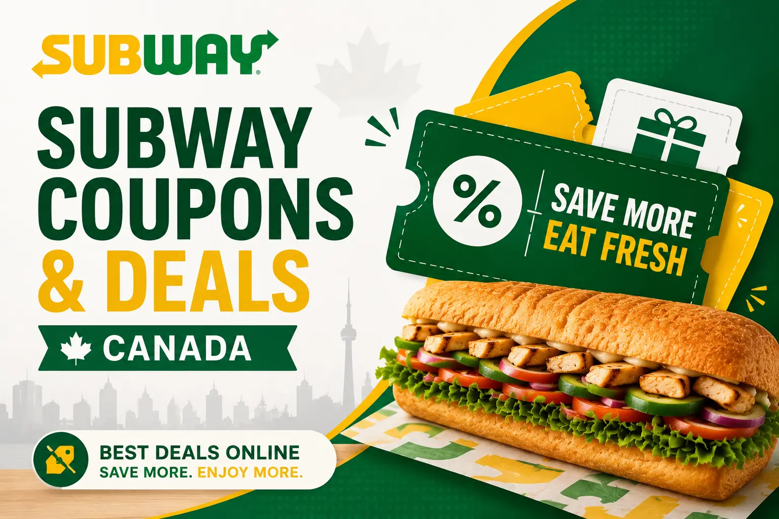 Subway Coupons & Deals
